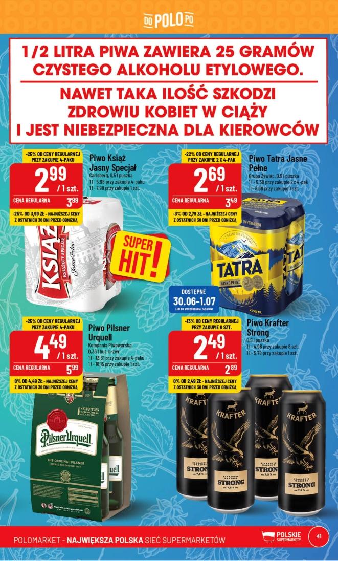 Gazetka promocyjna POLOmarket str. 41