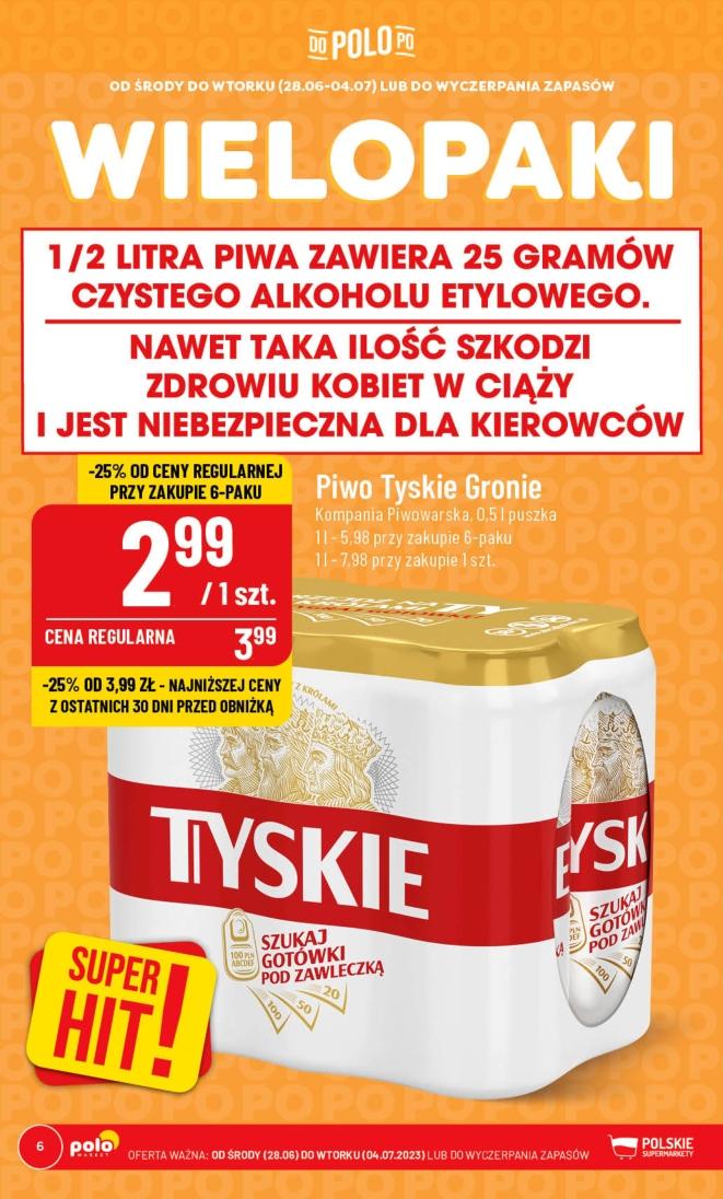 Gazetka promocyjna POLOmarket str. 6