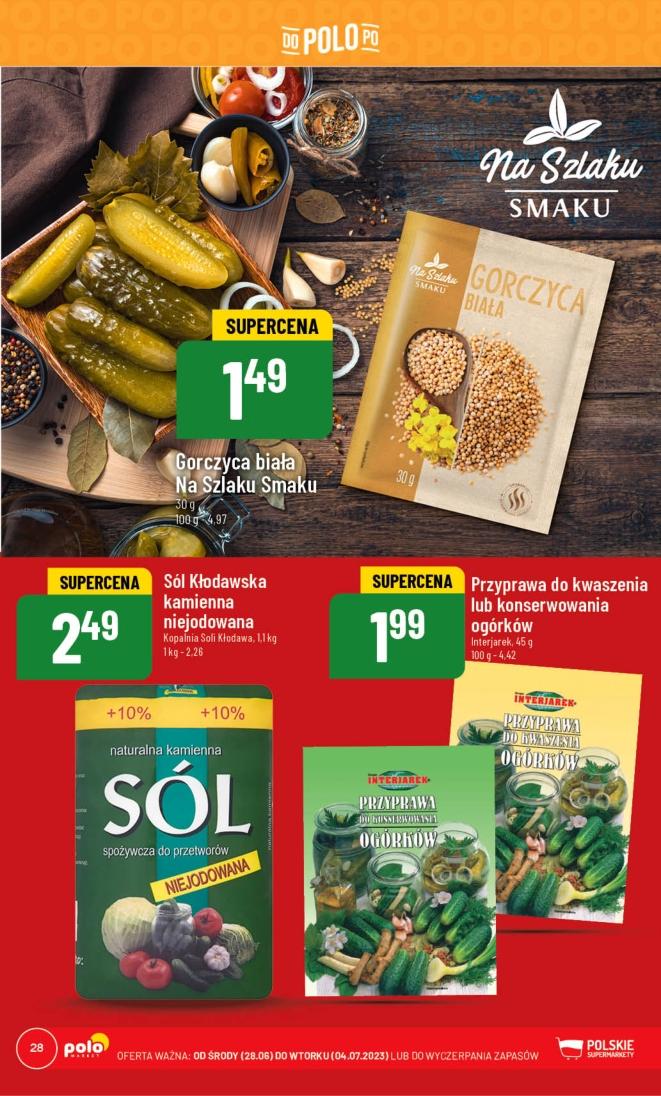 Gazetka promocyjna POLOmarket str. 28