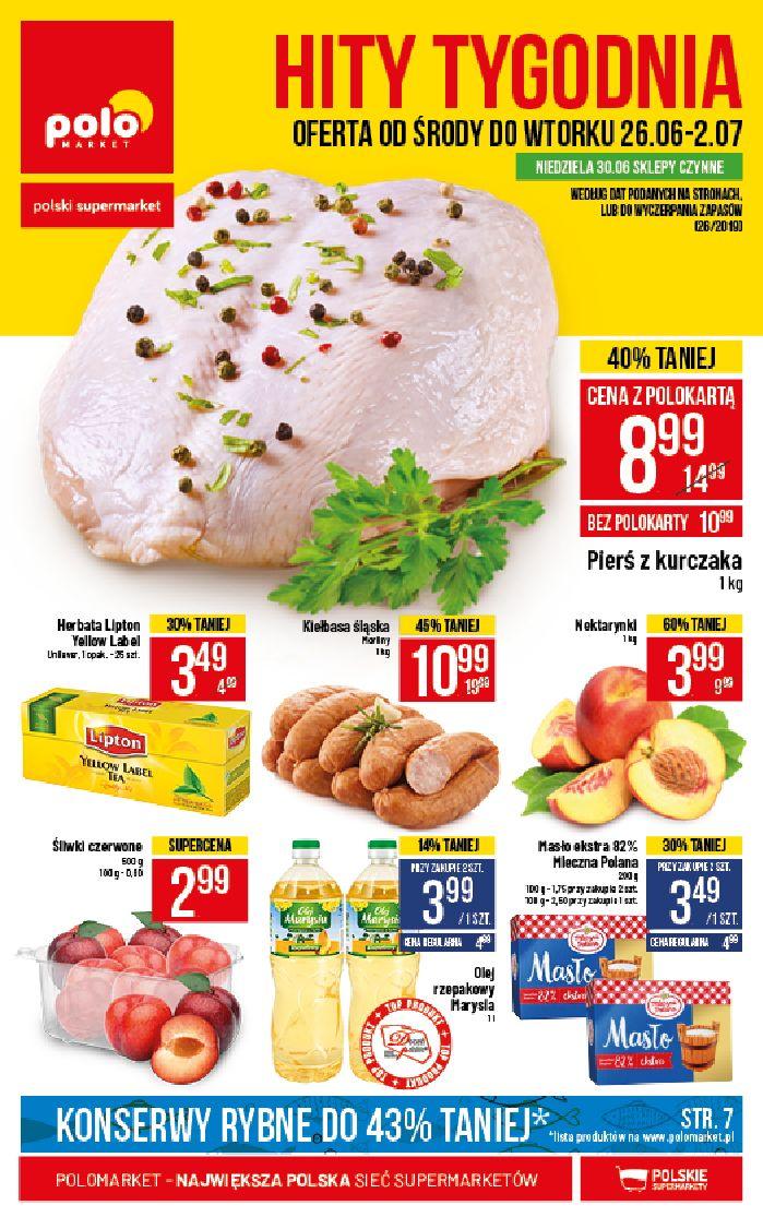 Gazetka promocyjna POLOmarket str. 1