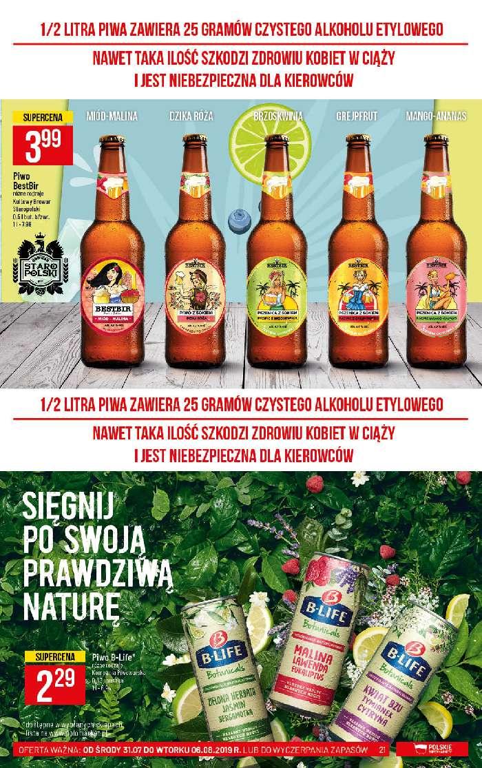 Gazetka promocyjna POLOmarket str. 21