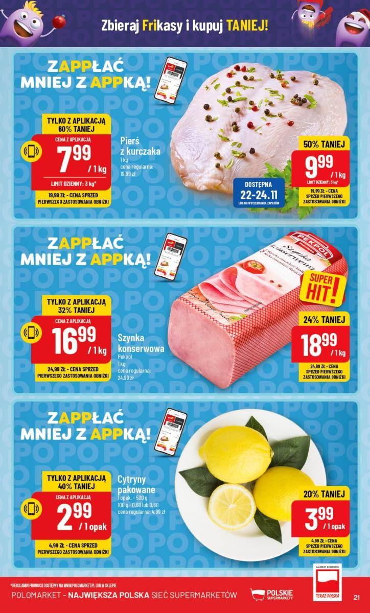 Gazetka promocyjna POLOmarket str. 21