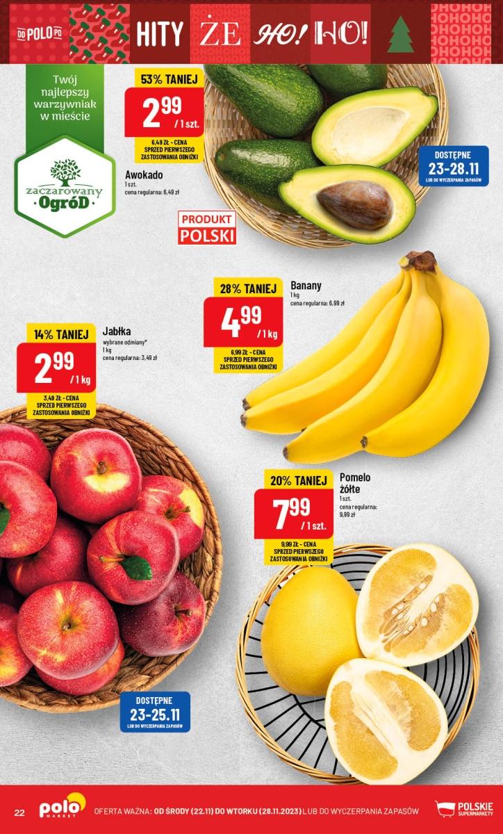 Gazetka promocyjna POLOmarket str. 22
