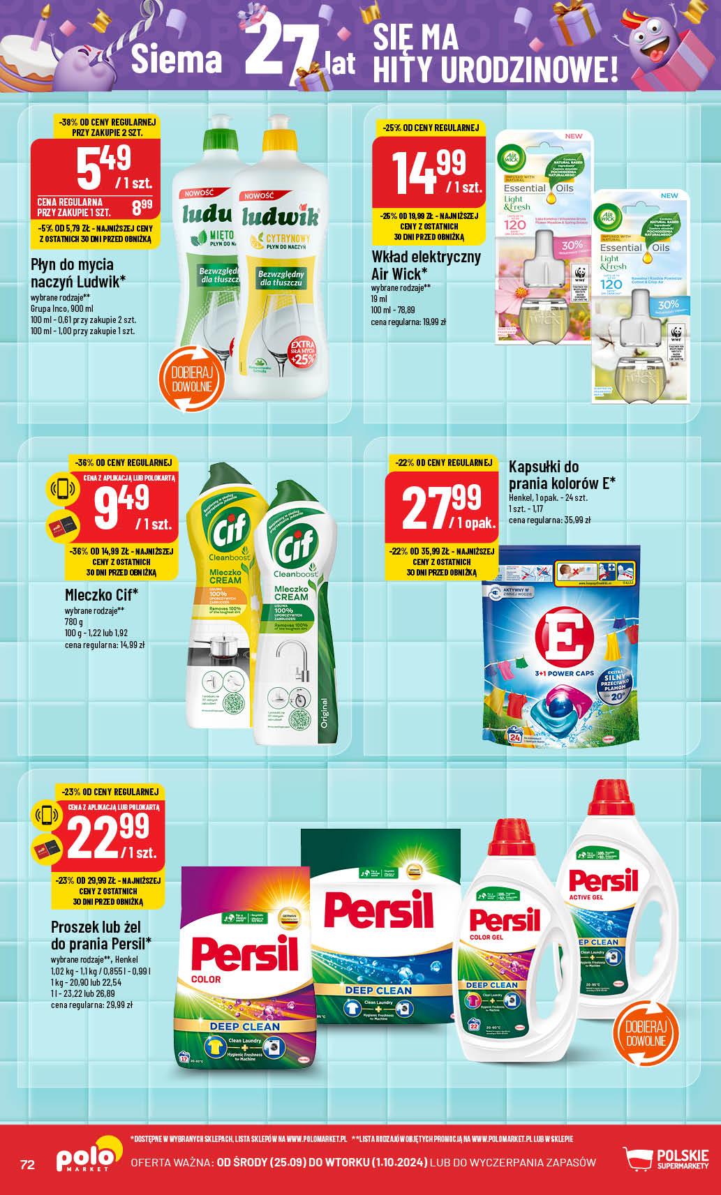 Gazetka promocyjna POLOmarket str. 72