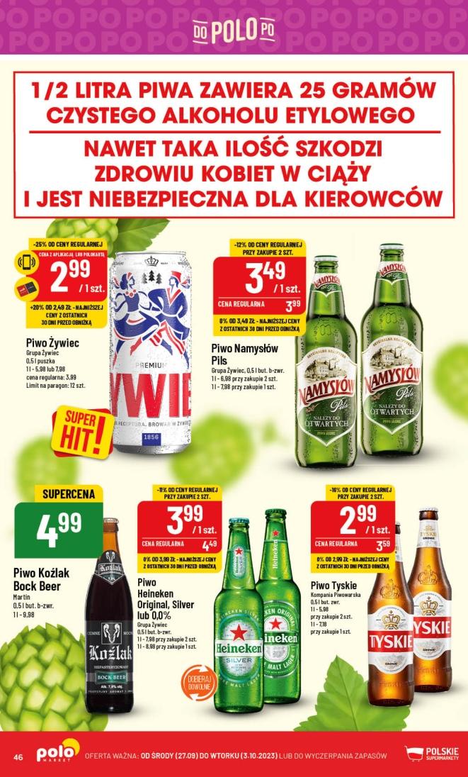 Gazetka promocyjna POLOmarket str. 46