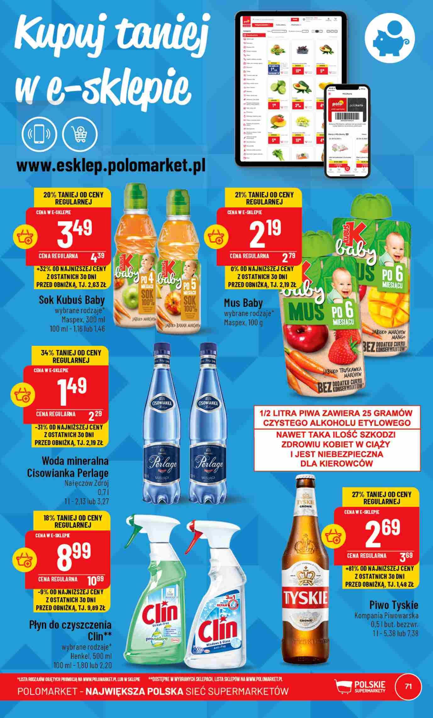 Gazetka promocyjna POLOmarket str. 71