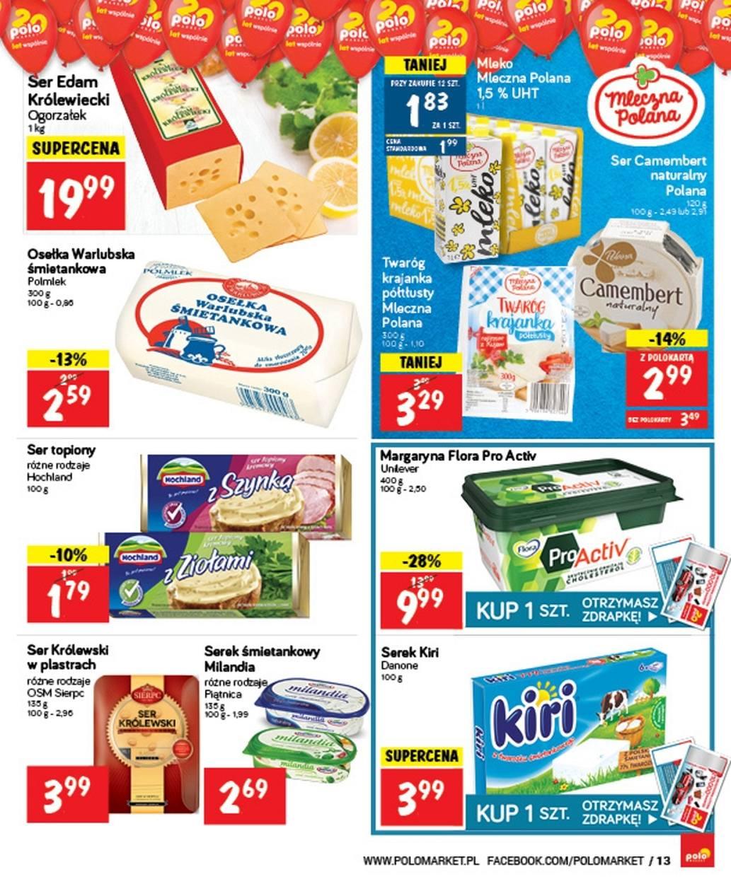 Gazetka promocyjna POLOmarket str. 13