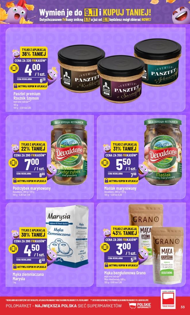 Gazetka promocyjna POLOmarket str. 33