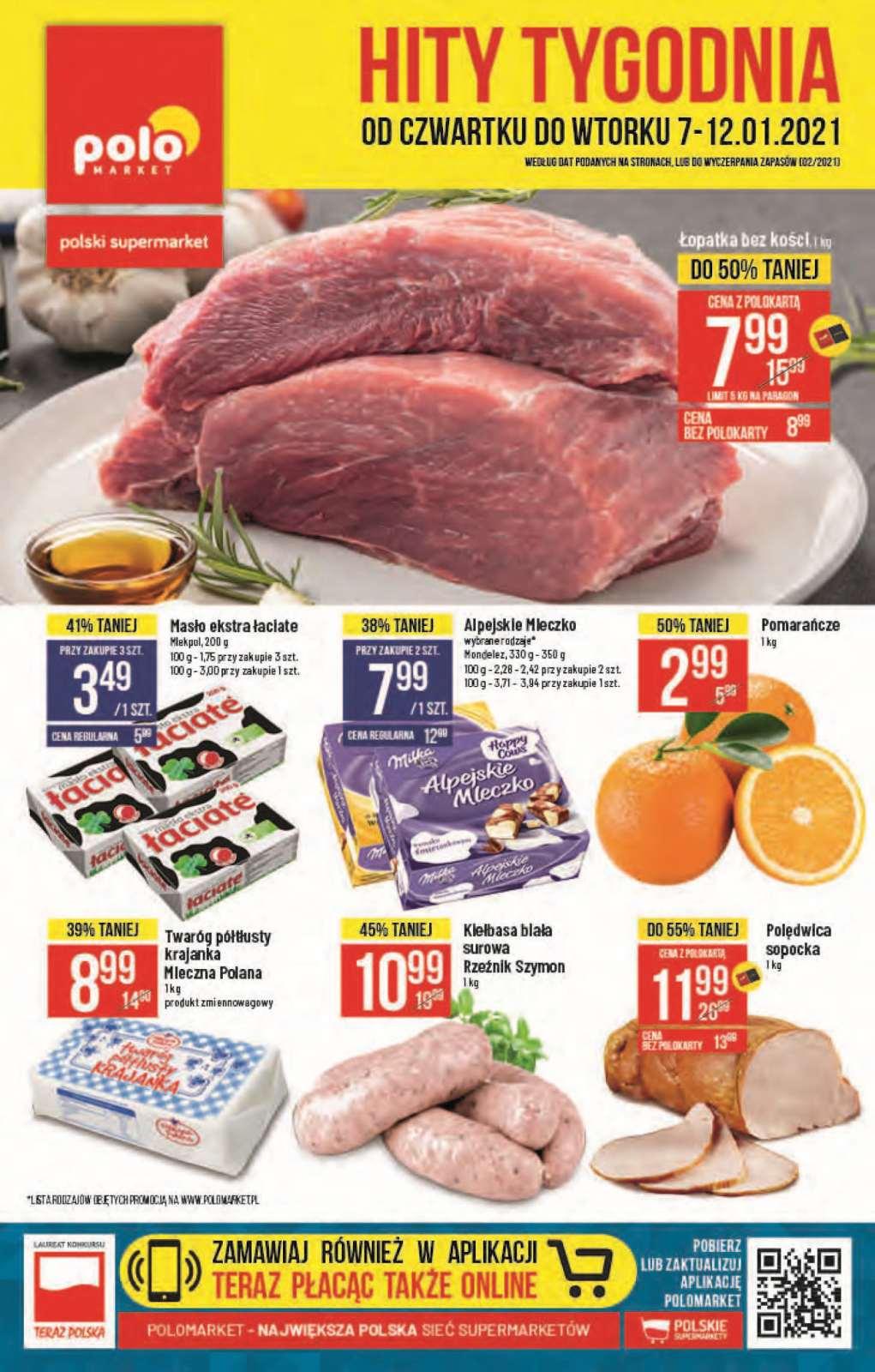 Gazetka promocyjna POLOmarket str. 1