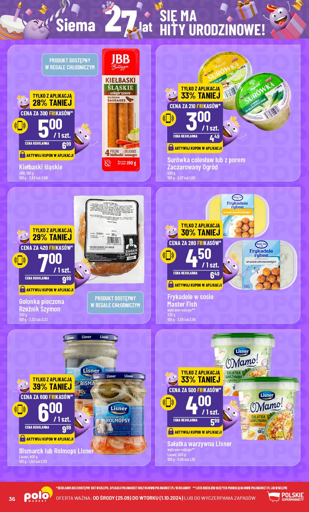 Gazetka promocyjna POLOmarket str. 36