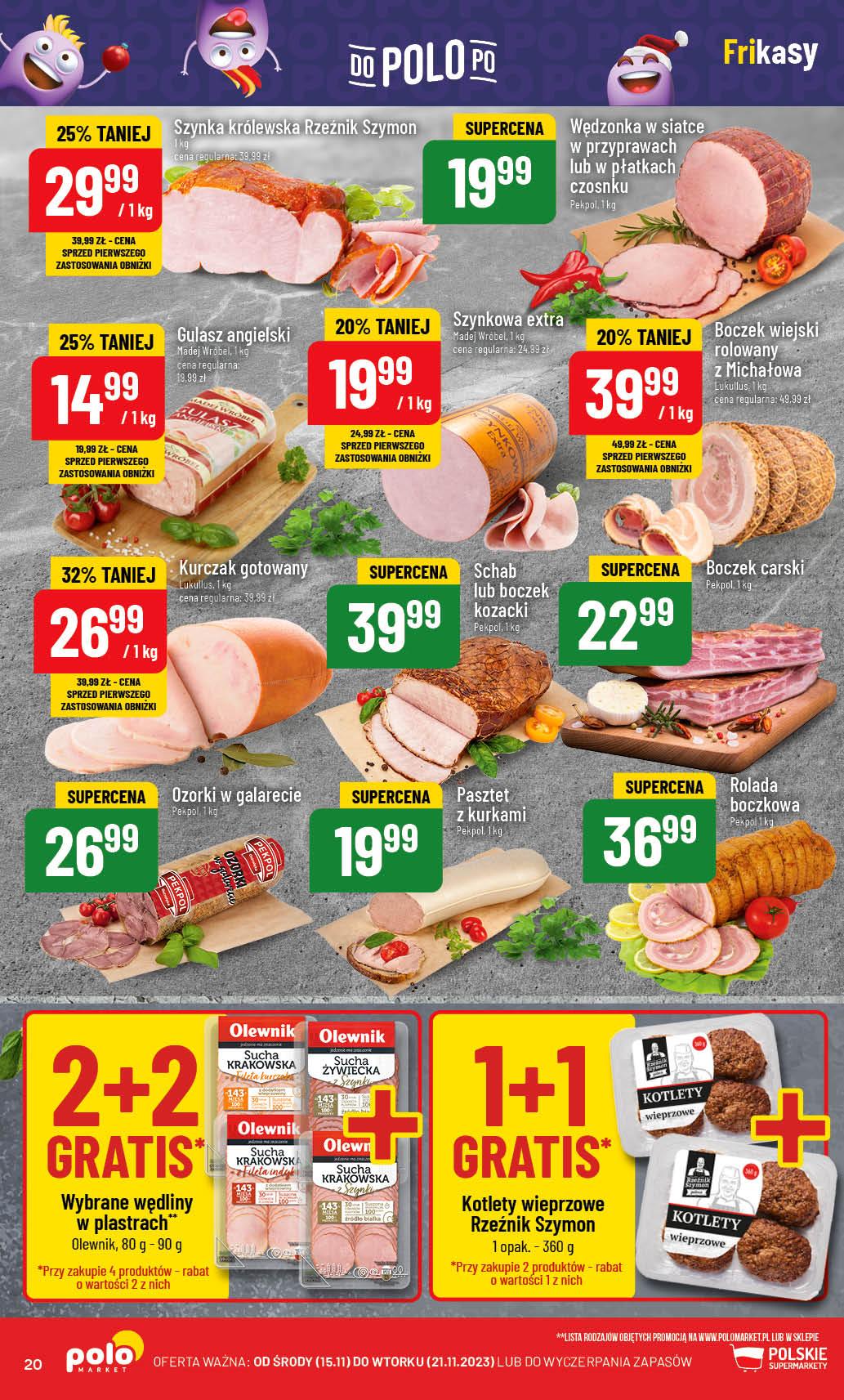 Gazetka promocyjna POLOmarket str. 20