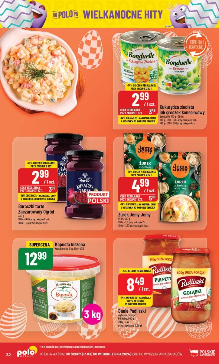 Gazetka promocyjna POLOmarket str. 32