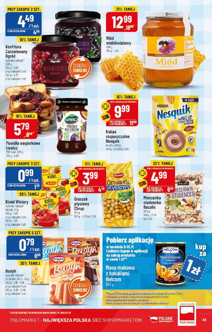 Gazetka promocyjna POLOmarket str. 33