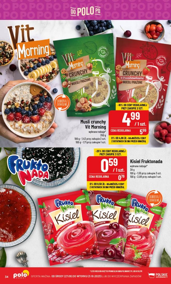 Gazetka promocyjna POLOmarket str. 34