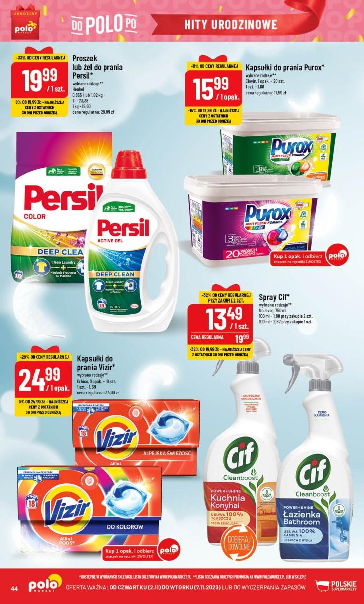 Gazetka promocyjna POLOmarket str. 44