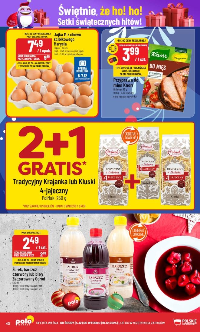 Gazetka promocyjna POLOmarket str. 40
