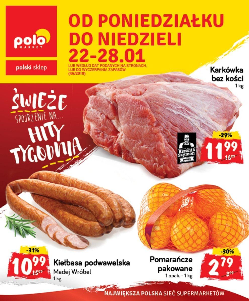 Gazetka promocyjna POLOmarket str. 1