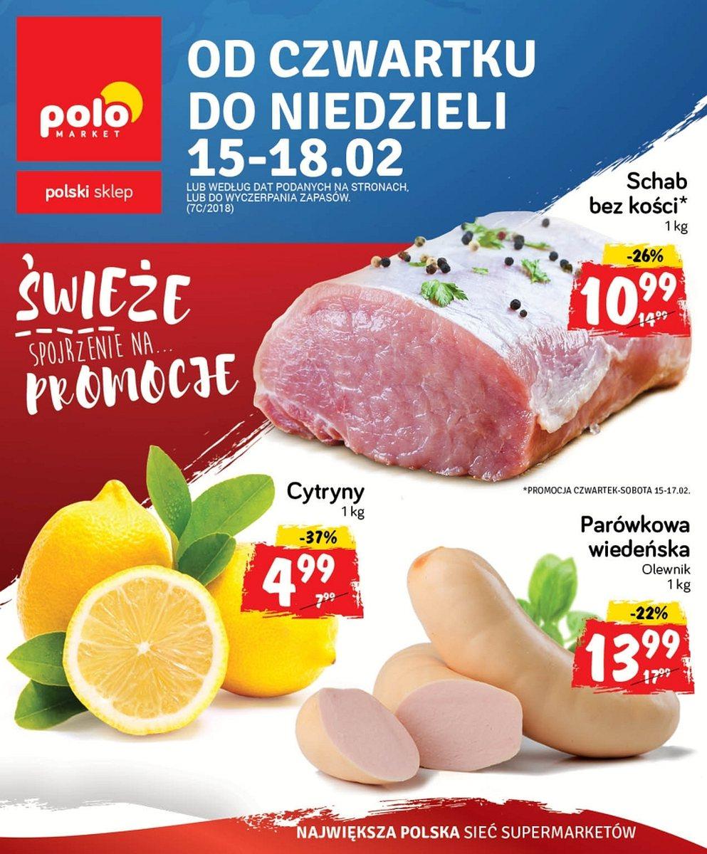Gazetka promocyjna POLOmarket str. 1