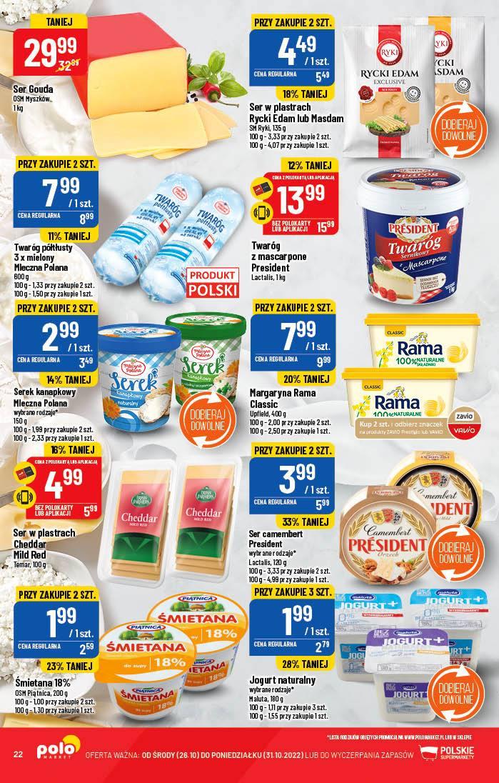 Gazetka promocyjna POLOmarket str. 22