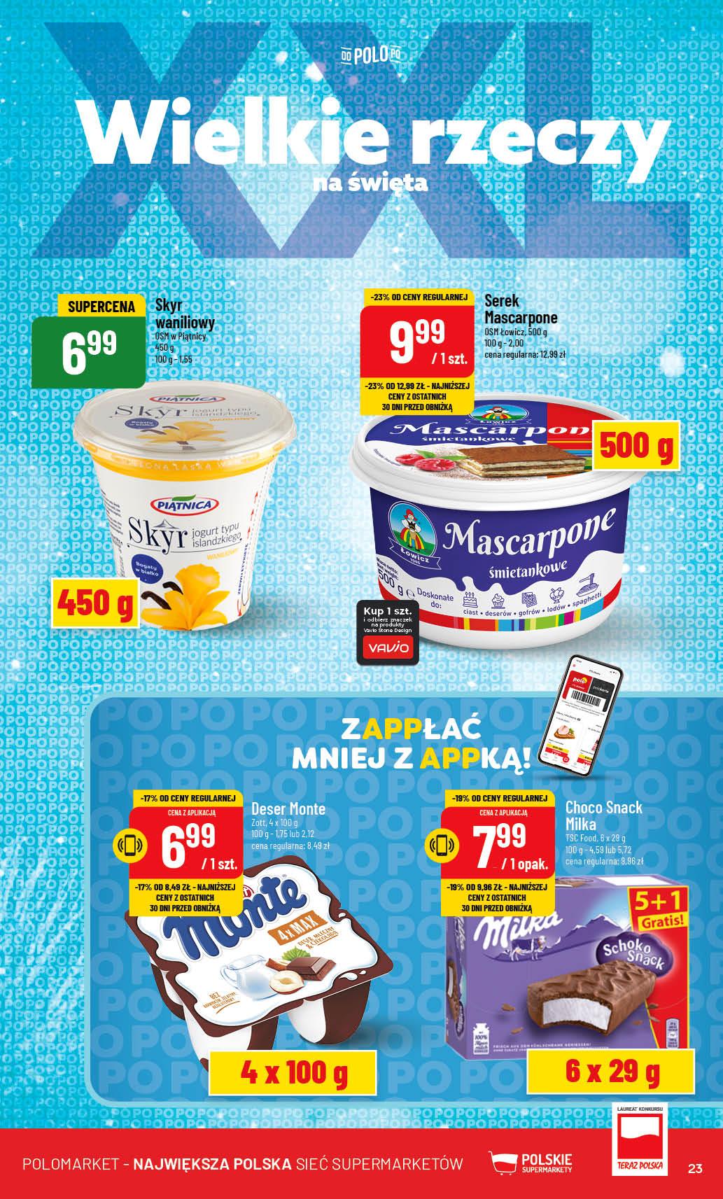 Gazetka promocyjna POLOmarket str. 23