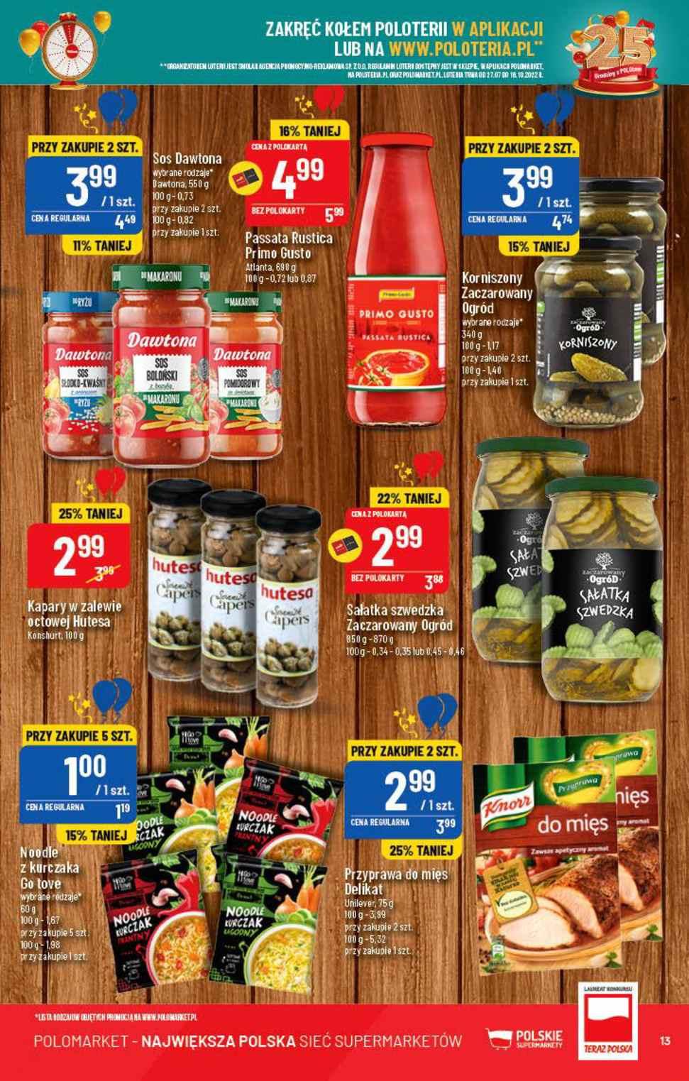 Gazetka promocyjna POLOmarket str. 13