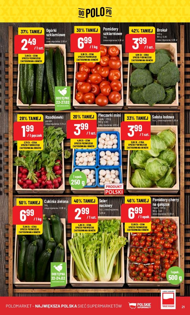 Gazetka promocyjna POLOmarket str. 21