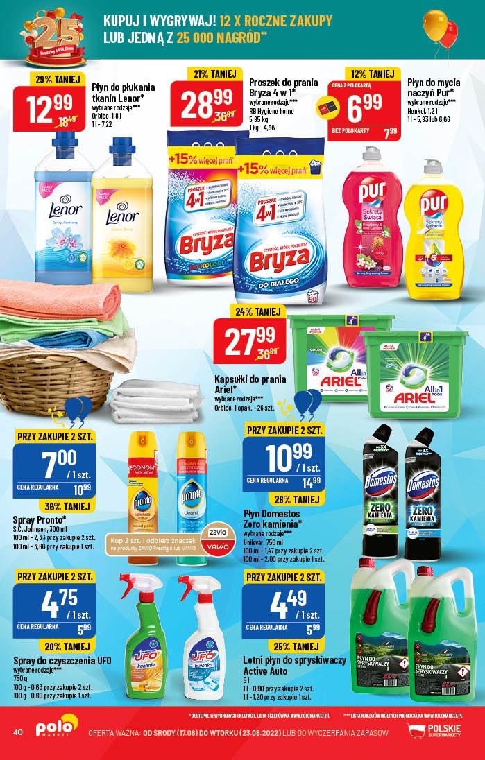 Gazetka promocyjna POLOmarket str. 40