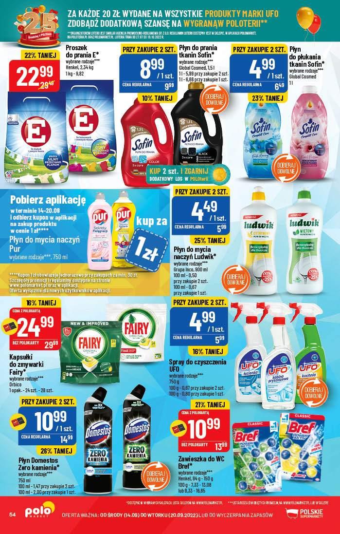 Gazetka promocyjna POLOmarket str. 54