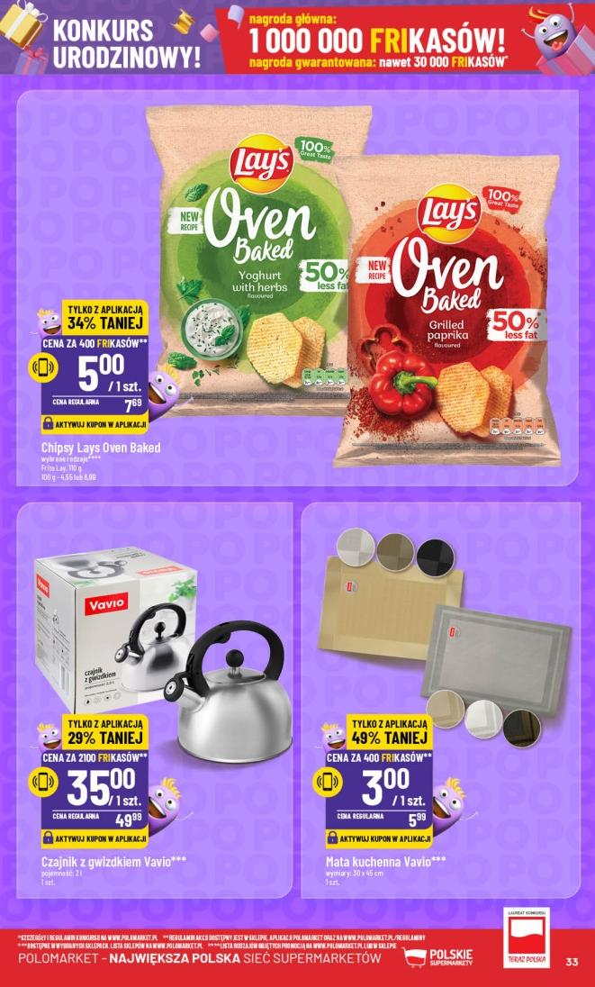 Gazetka promocyjna POLOmarket str. 33