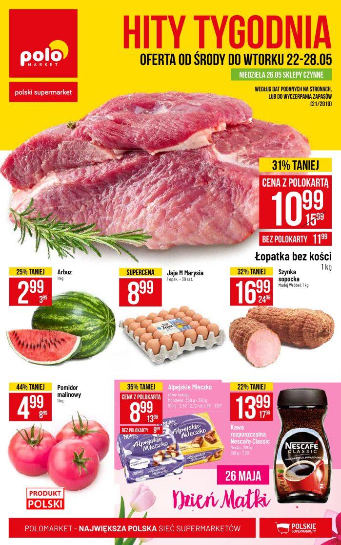 Gazetka promocyjna POLOmarket str. 1