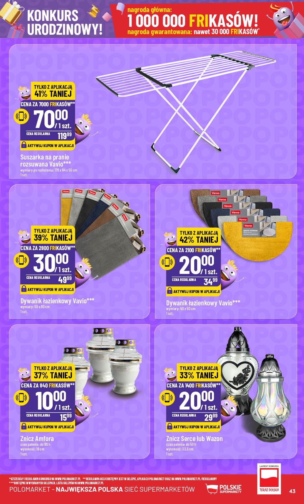 Gazetka promocyjna POLOmarket str. 43
