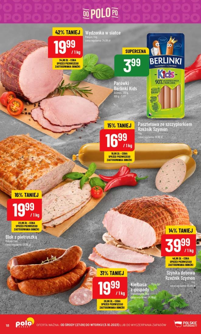 Gazetka promocyjna POLOmarket str. 18