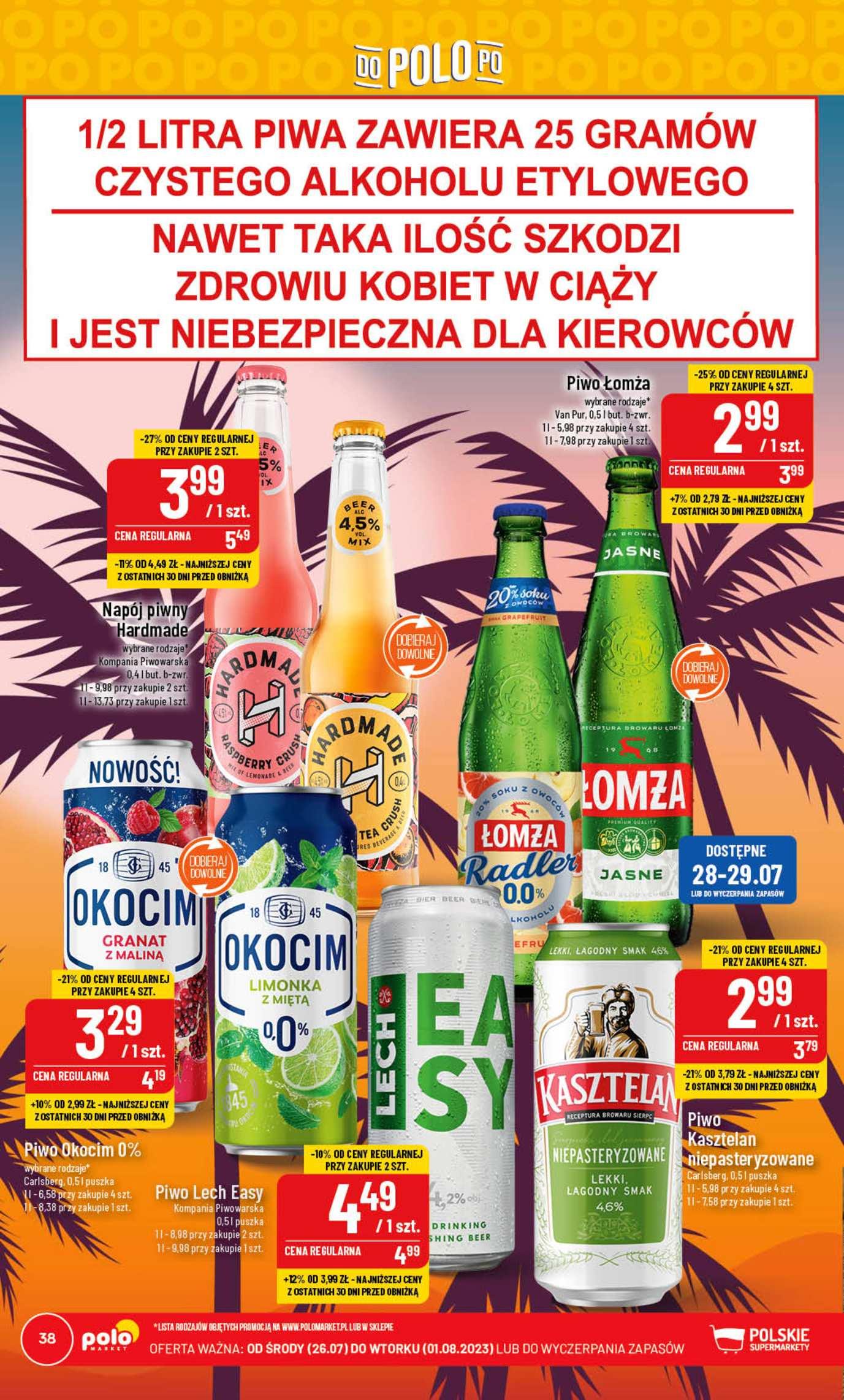 Gazetka promocyjna POLOmarket str. 38