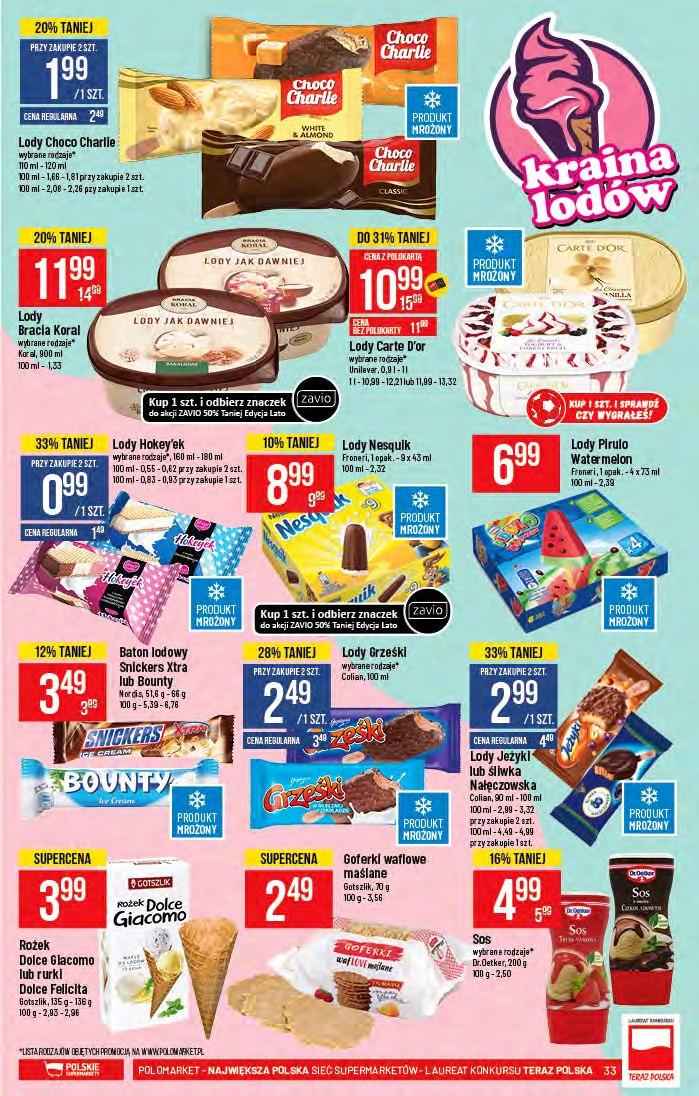 Gazetka promocyjna POLOmarket str. 33