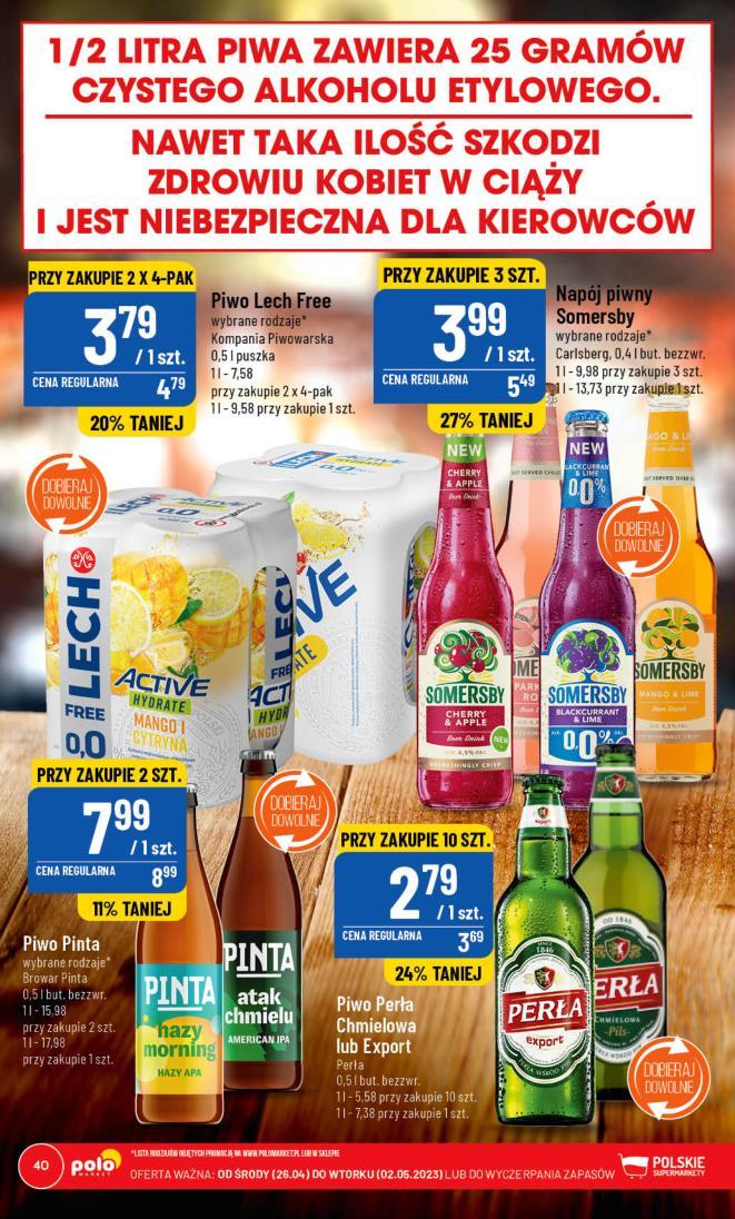 Gazetka promocyjna POLOmarket str. 40