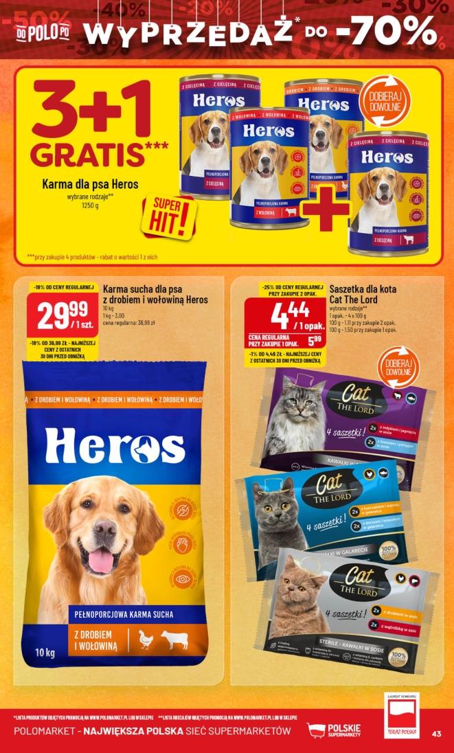 Gazetka promocyjna POLOmarket str. 43