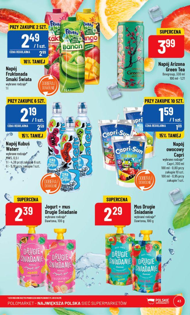 Gazetka promocyjna POLOmarket str. 43