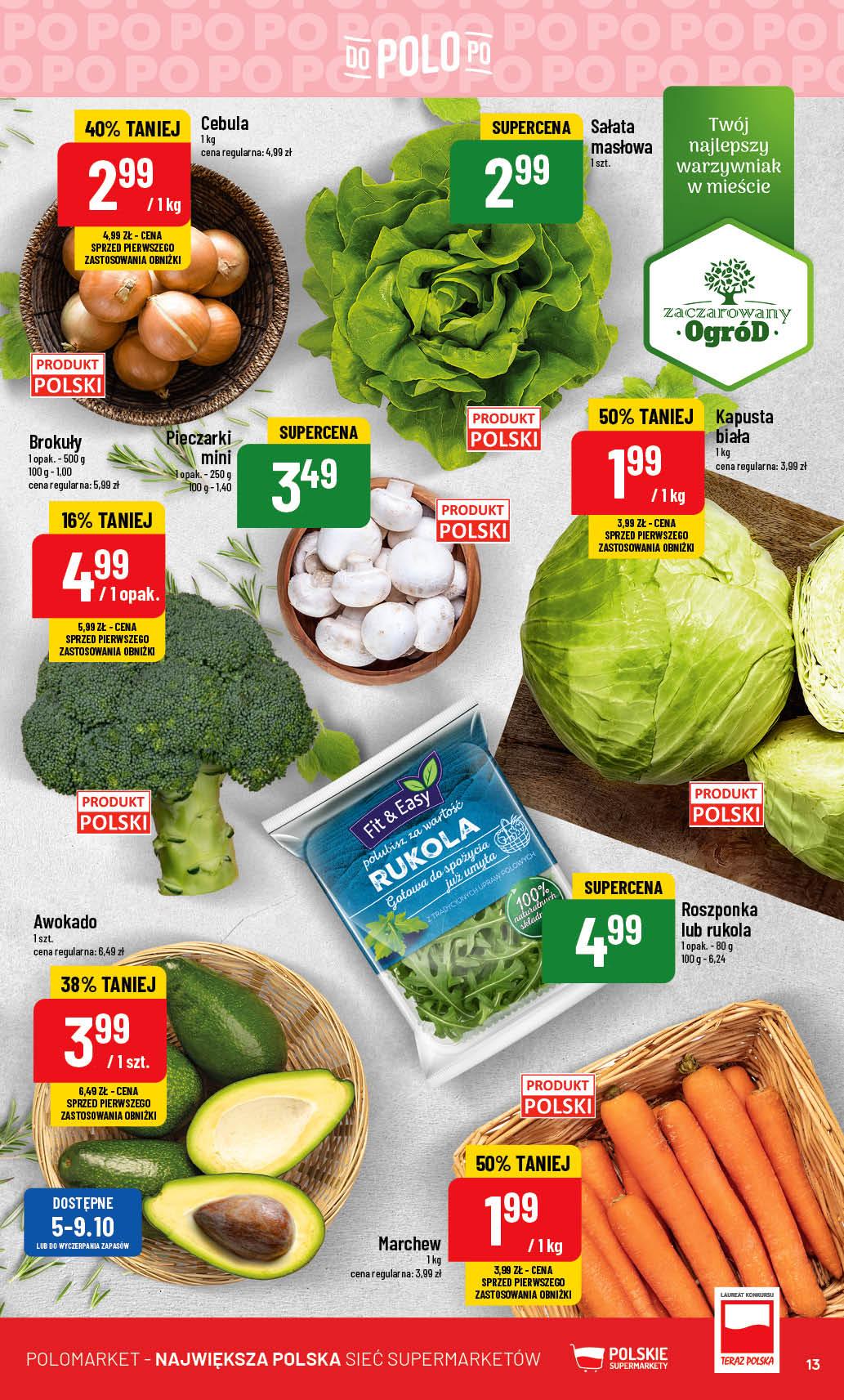 Gazetka promocyjna POLOmarket str. 13