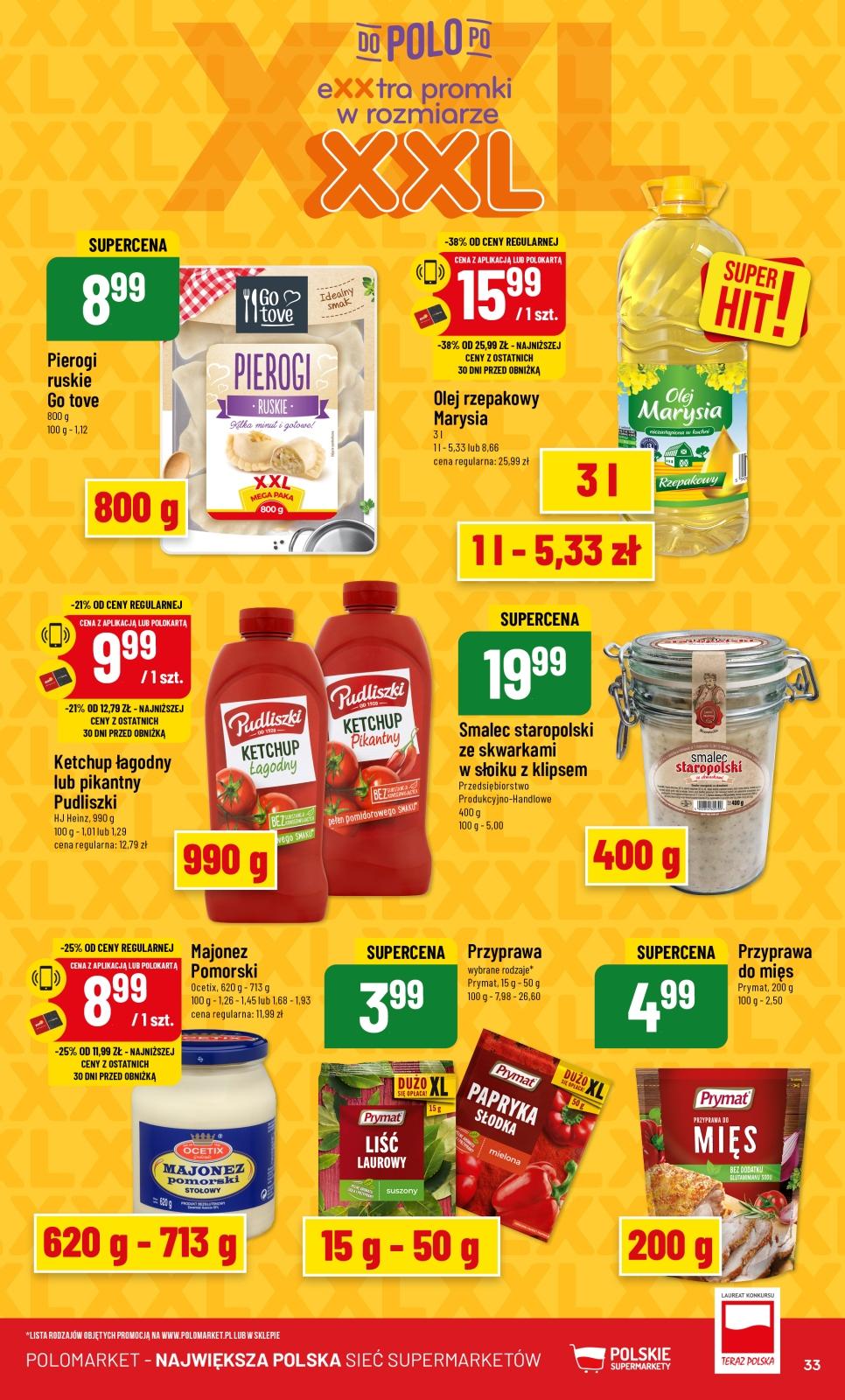Gazetka promocyjna POLOmarket str. 33
