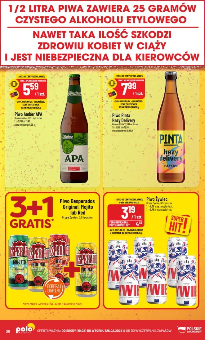 Gazetka promocyjna POLOmarket str. 36