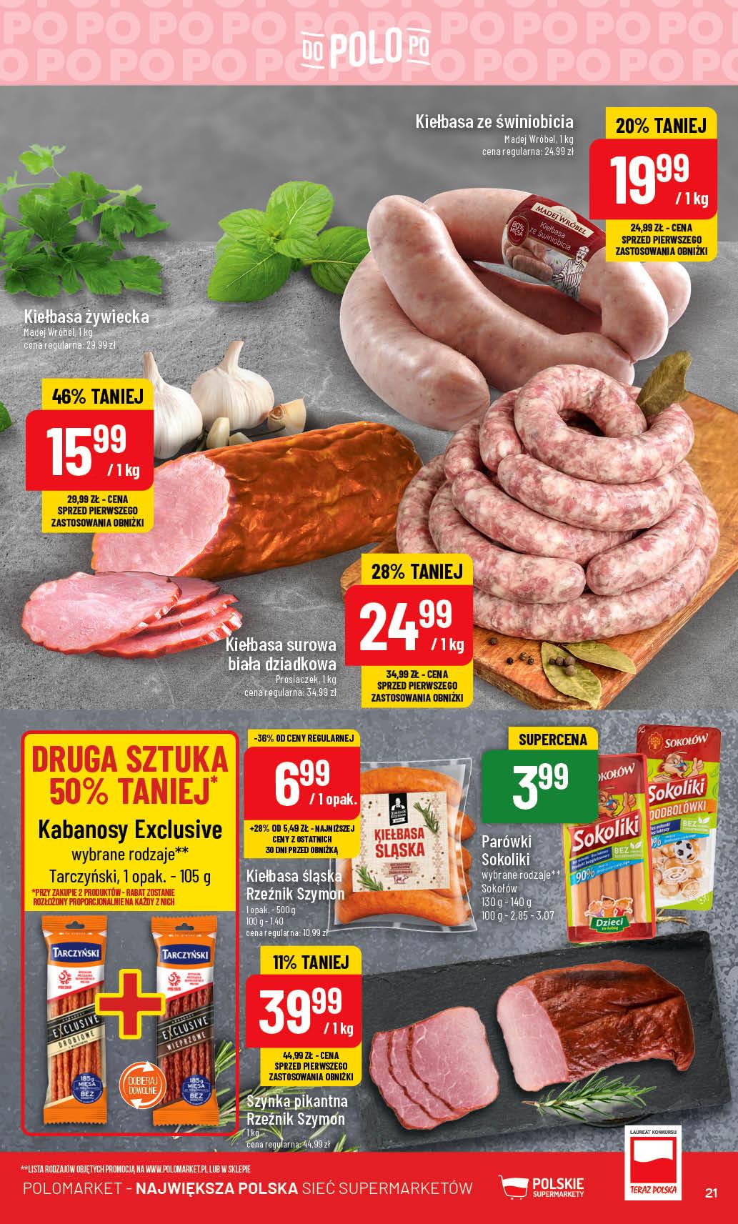 Gazetka promocyjna POLOmarket str. 21