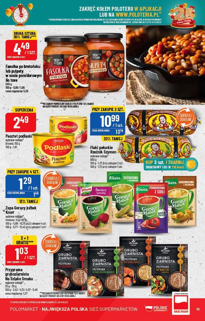 Gazetka promocyjna POLOmarket str. 19