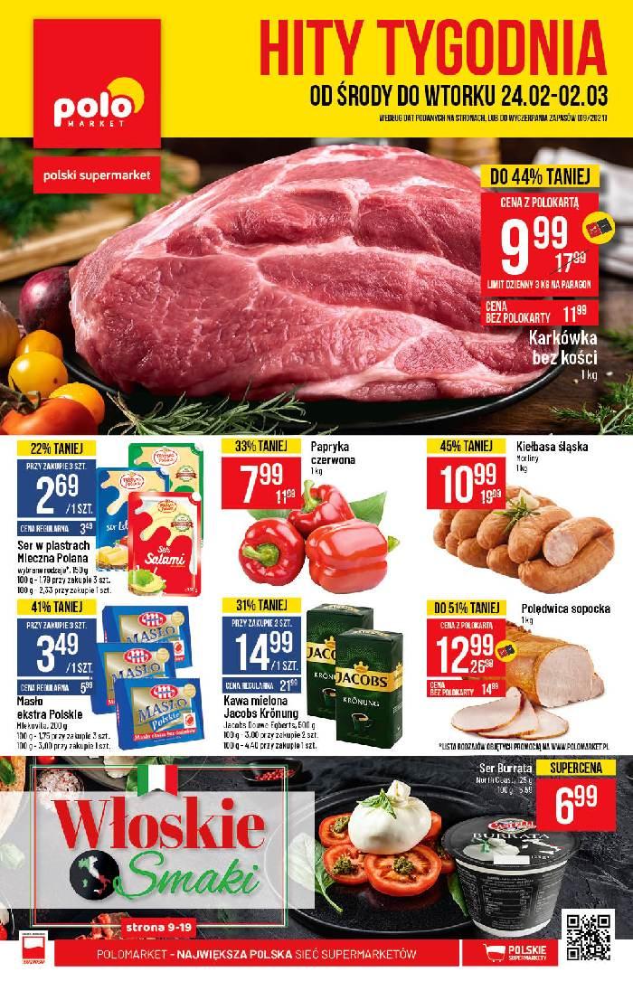 Gazetka promocyjna POLOmarket str. 1