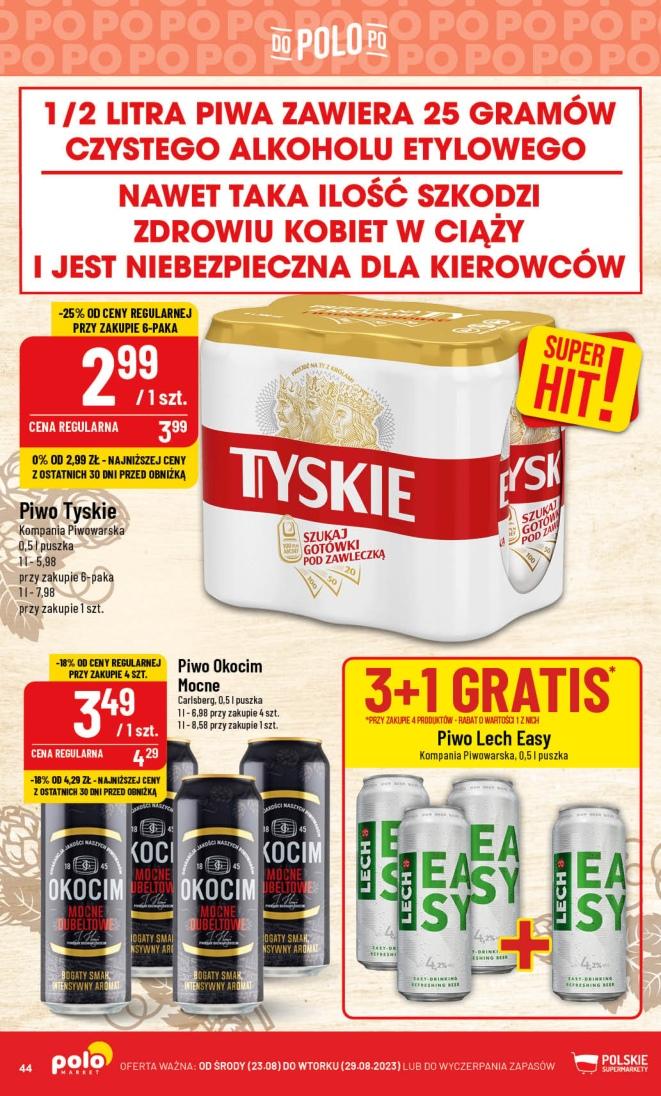 Gazetka promocyjna POLOmarket str. 44