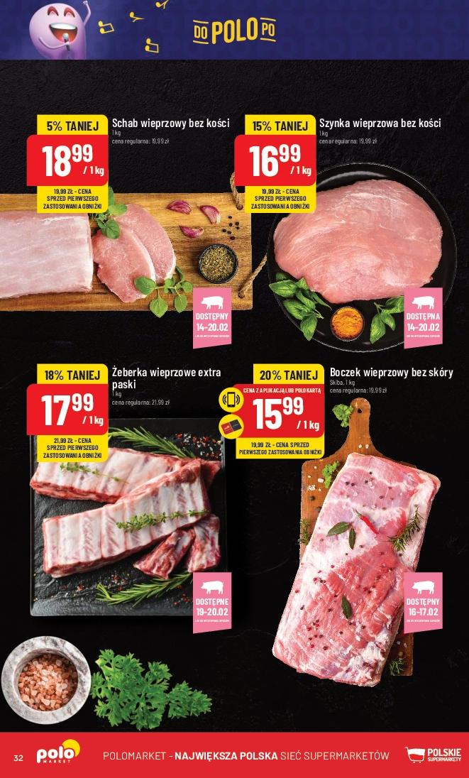 Gazetka promocyjna POLOmarket str. 32
