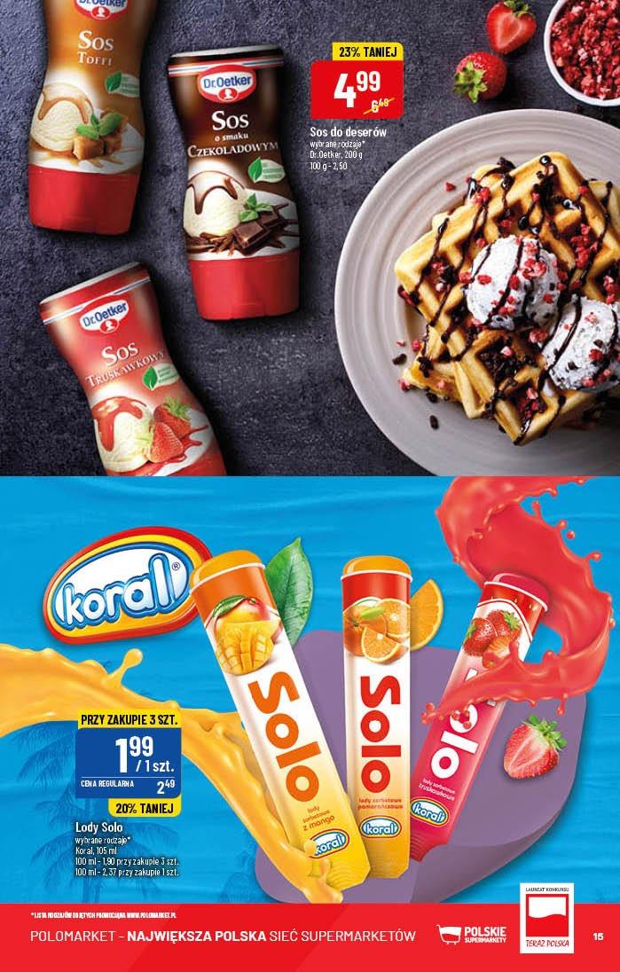 Gazetka promocyjna POLOmarket str. 15