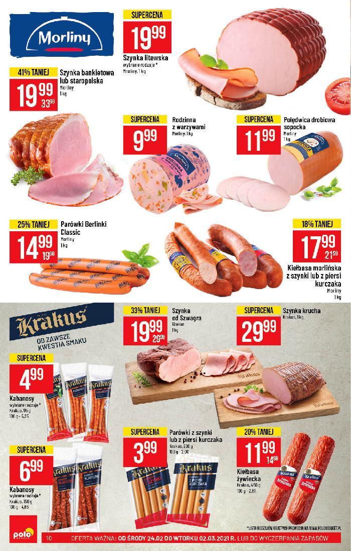 Gazetka promocyjna POLOmarket str. 10