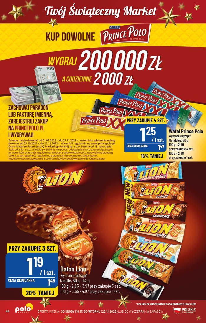 Gazetka promocyjna POLOmarket str. 44