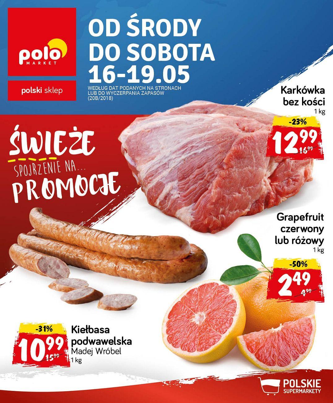 Gazetka promocyjna POLOmarket str. 1