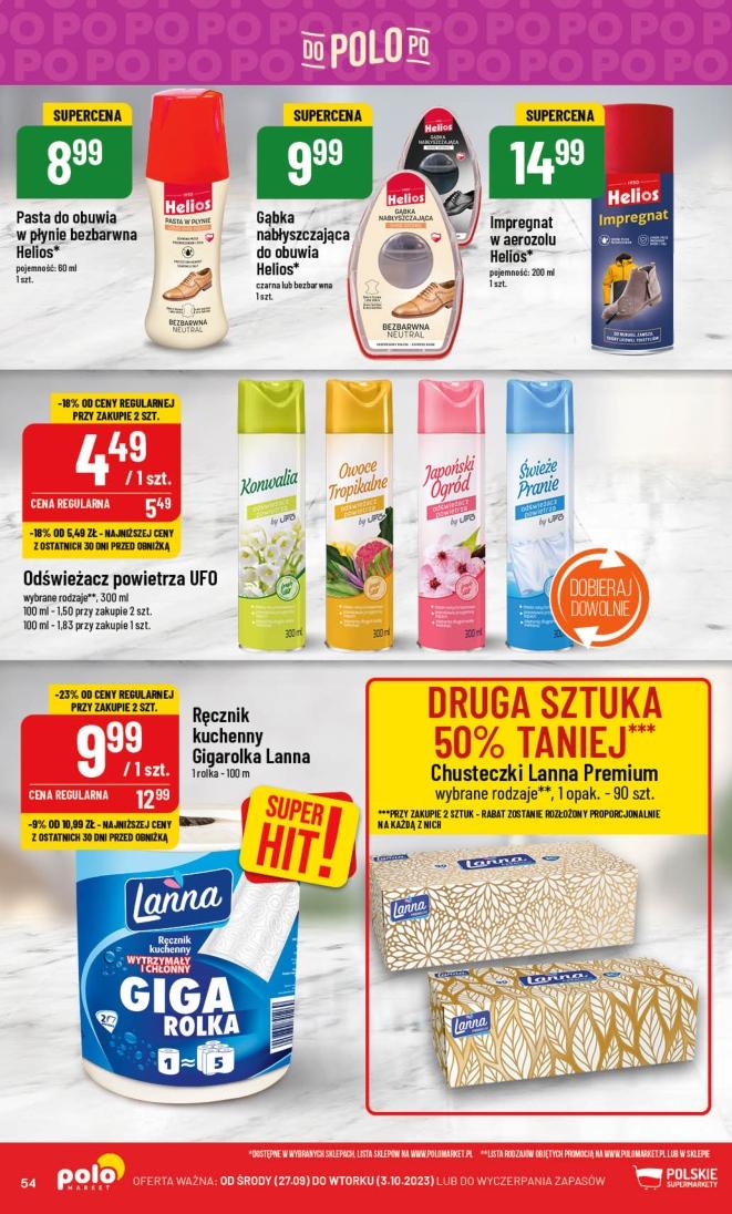 Gazetka promocyjna POLOmarket str. 54